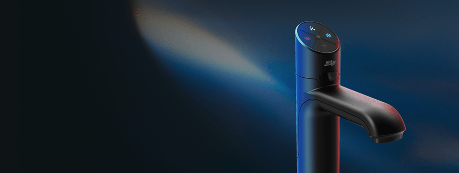 HydroTap G5 featuring instant filtered boiling, chilled and sparkling water from one source.