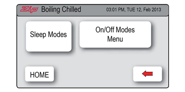 Zip How Do I Set Energy Modes On 4 O Off Mode Step 4