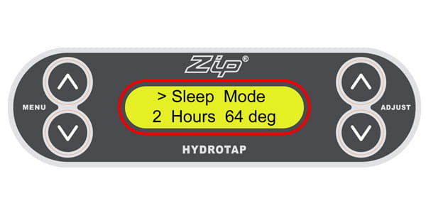 Energy mode Zip HydroTap
