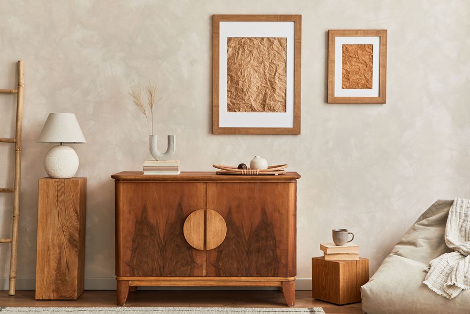 modern wood sideboard