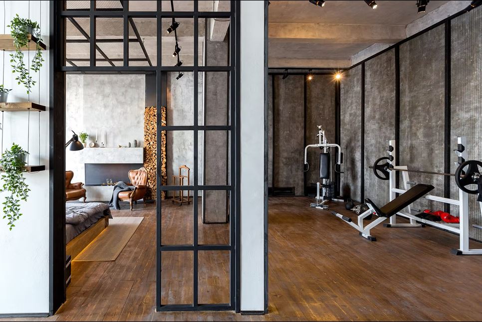 modern home gym