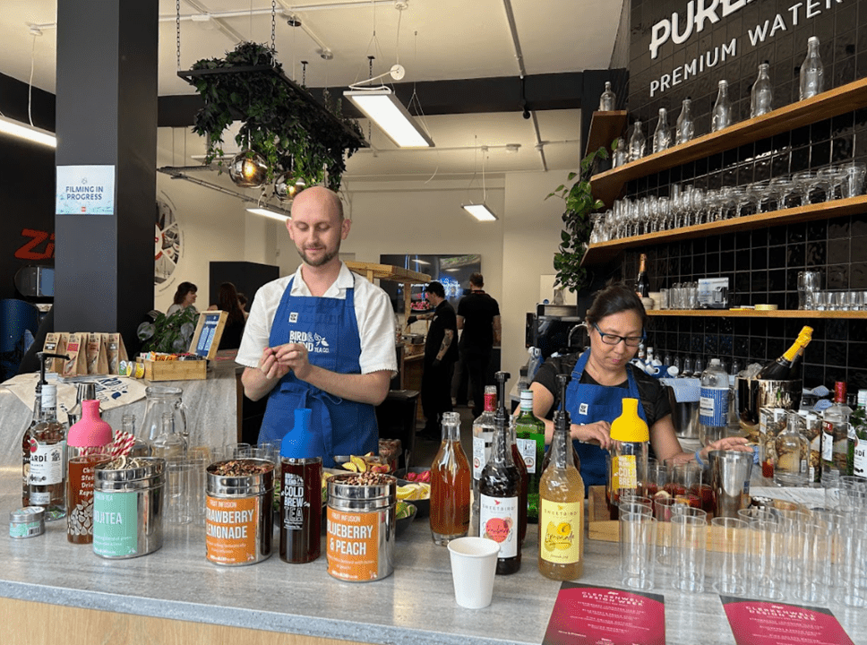 clerkenwell bird and blend cocktails