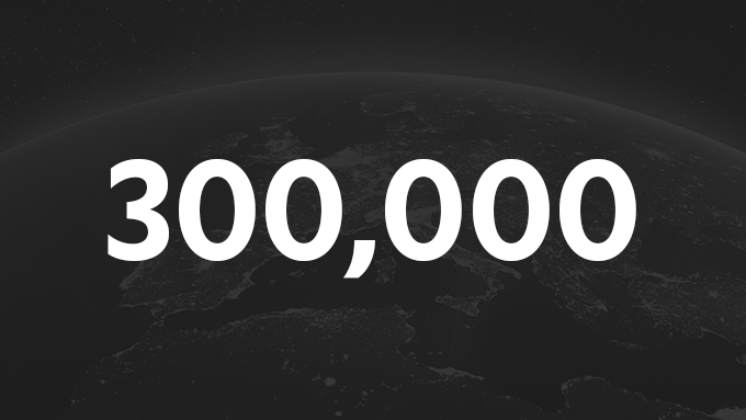 300,000 number