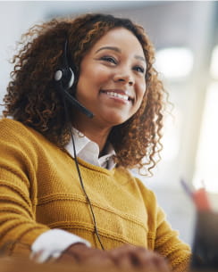 Call centre staff