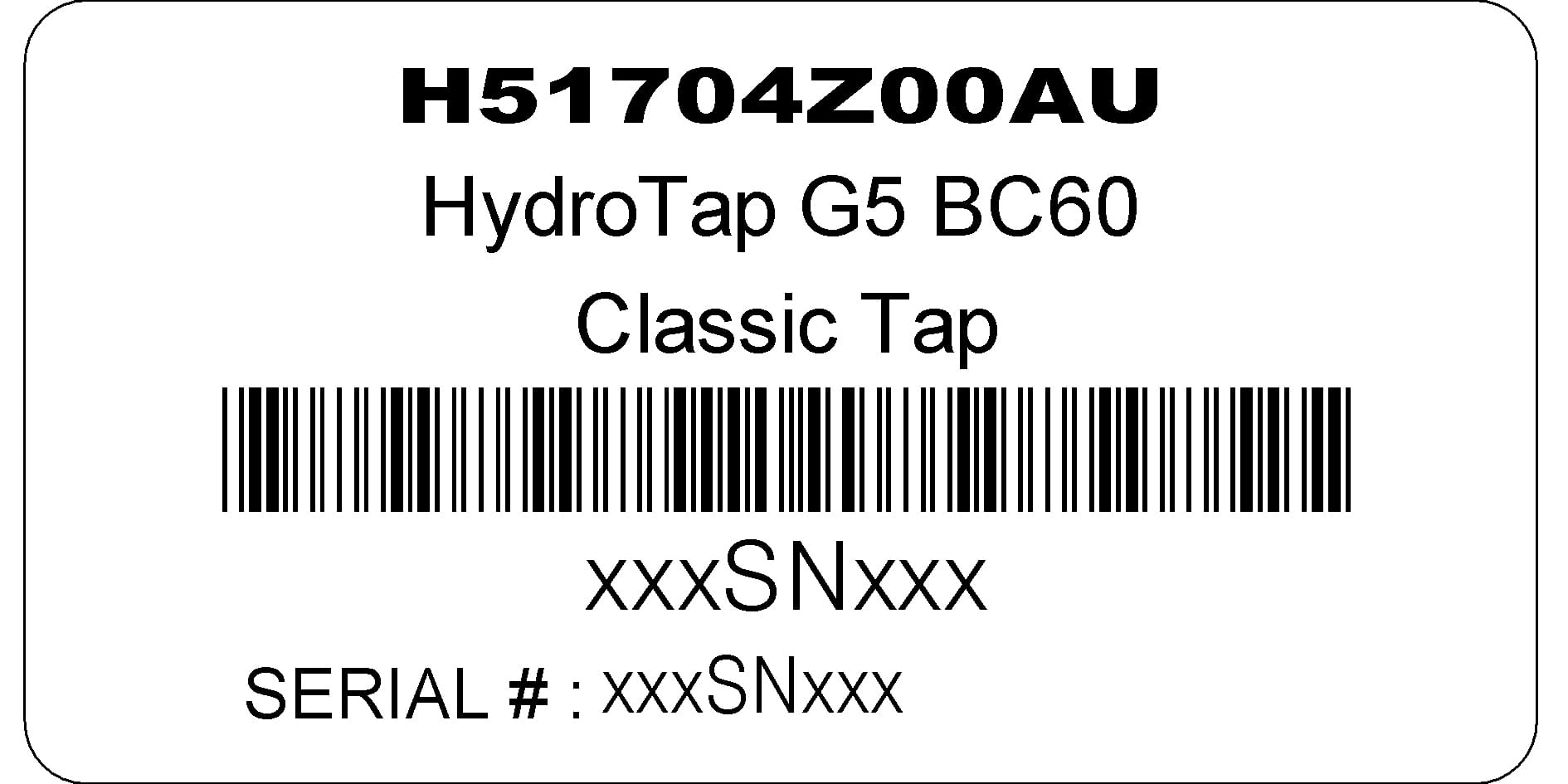 product-label-serial-number